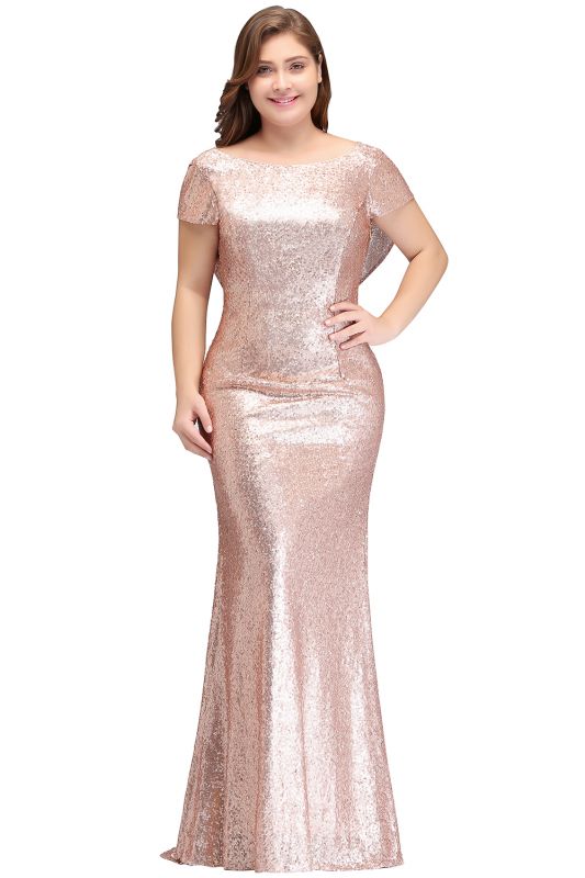 formal gold dress plus size