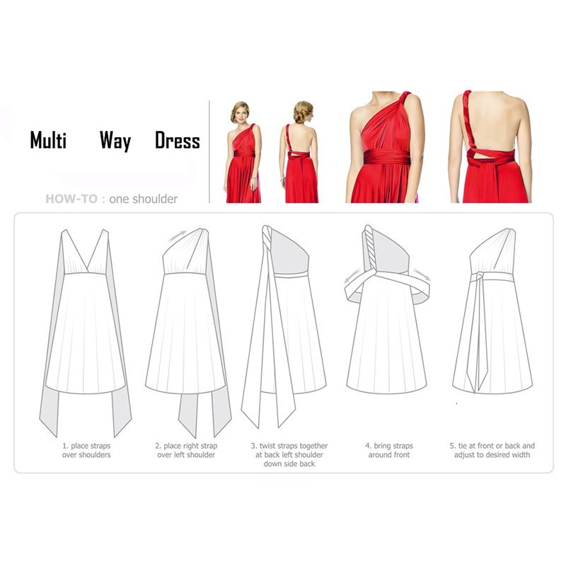 Bridesmaid Dresses That Tie Different Ways