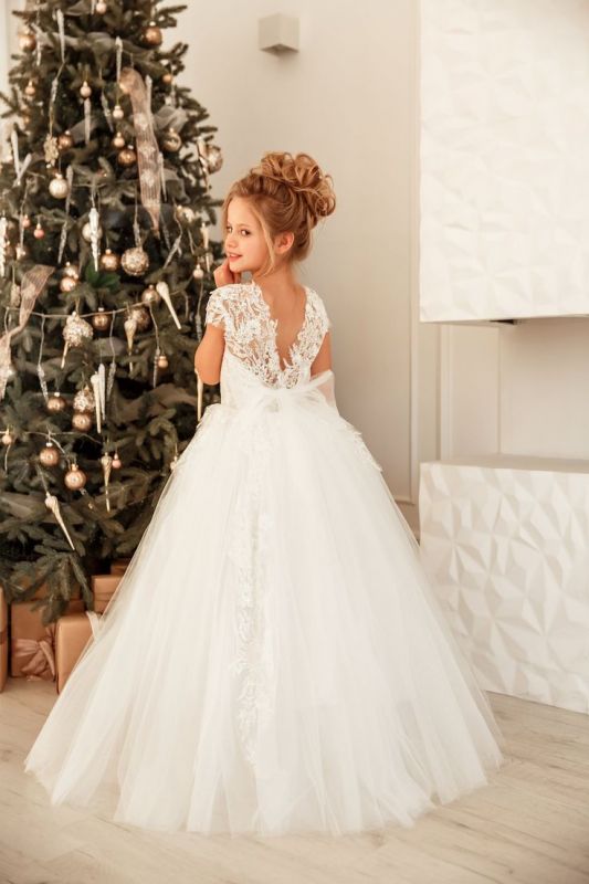 Vestido para discount princesita de navidad