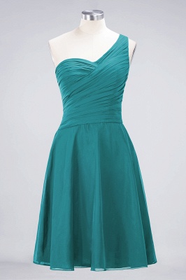 Elegant Princess Chiffon One-Shoulder Sweetheart Sleeveless Knee-Length Bridesmaid Dress with Ruffles_31