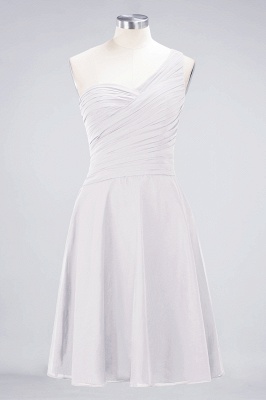 Elegant Princess Chiffon One-Shoulder Sweetheart Sleeveless Knee-Length Bridesmaid Dress with Ruffles_1