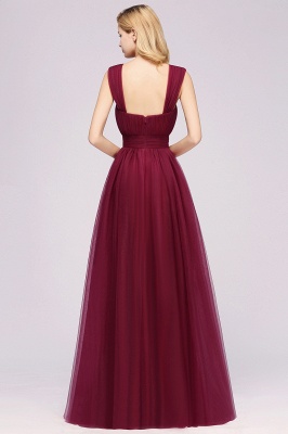 Chiffon Sweetheart Straps Sleeves Floor-Length Bridesmaid Dresses with Ruffles_36