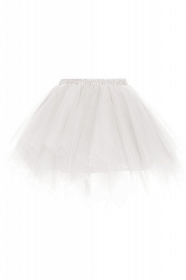 Charming Tulle Short A-line Mini Skirts | Elastic Women's Skirts