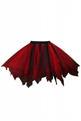 Charming Tulle Short A-line Mini Skirts | Elastic Women's Skirts_6