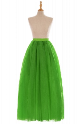 Glamorous A-line Floor-Length Skirt | Elastic Women's Skirts_17